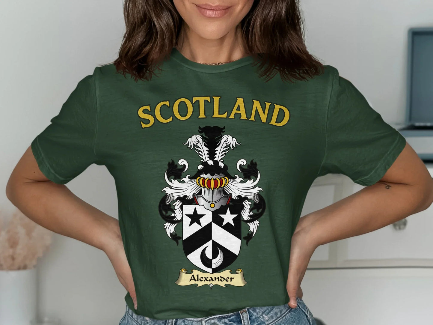 Scotland Alexander Crest Graphic T-Shirt product