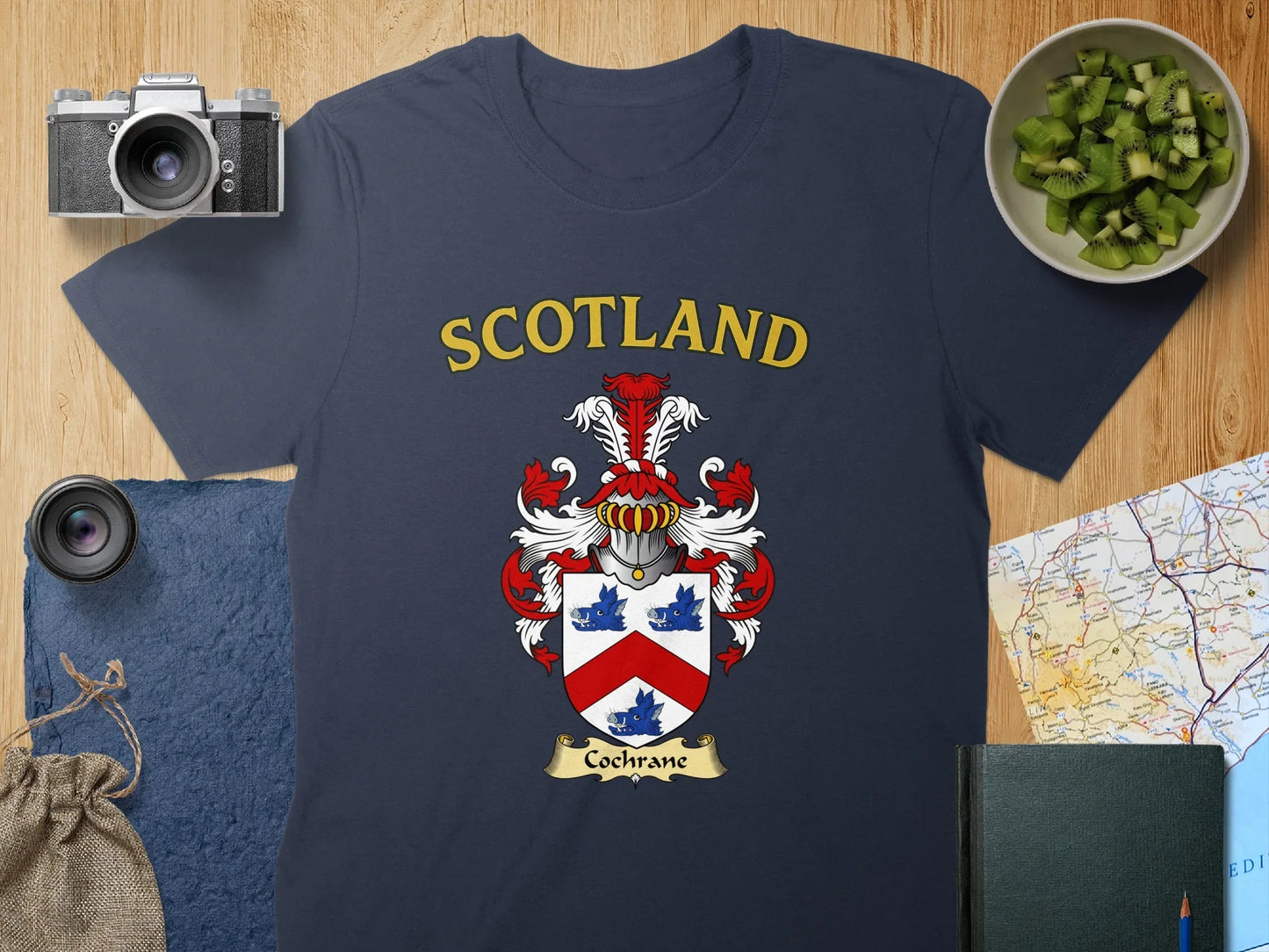 Scotland Cochrane Family Crest Scotland T-shirt product type