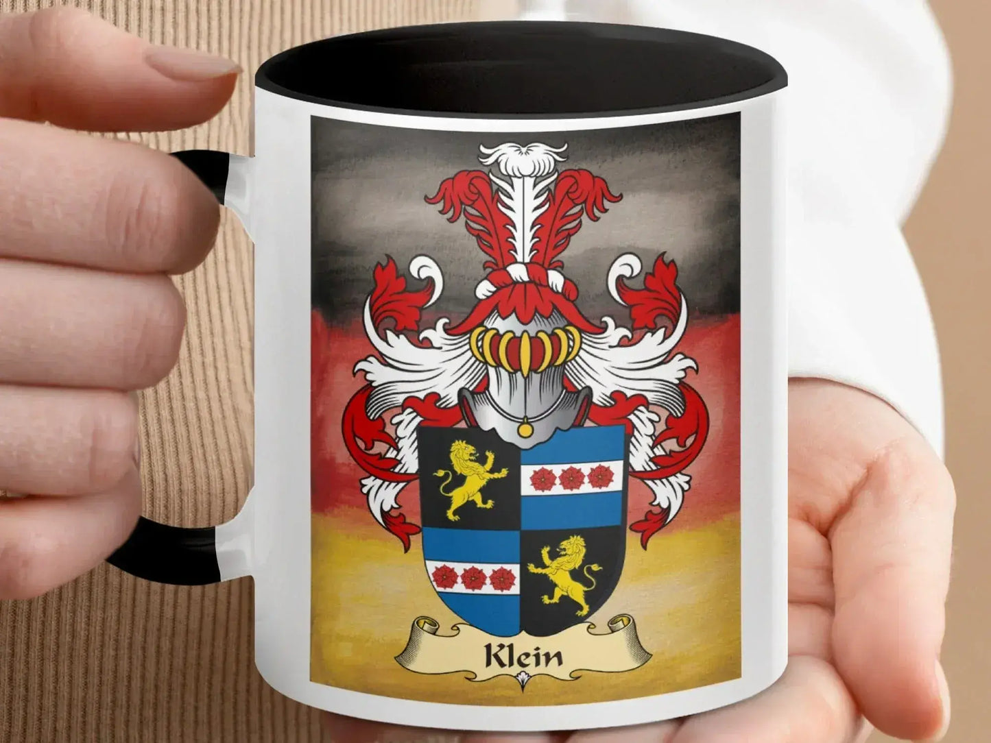 Klein Family Crest Ceramic Coffee Mug product