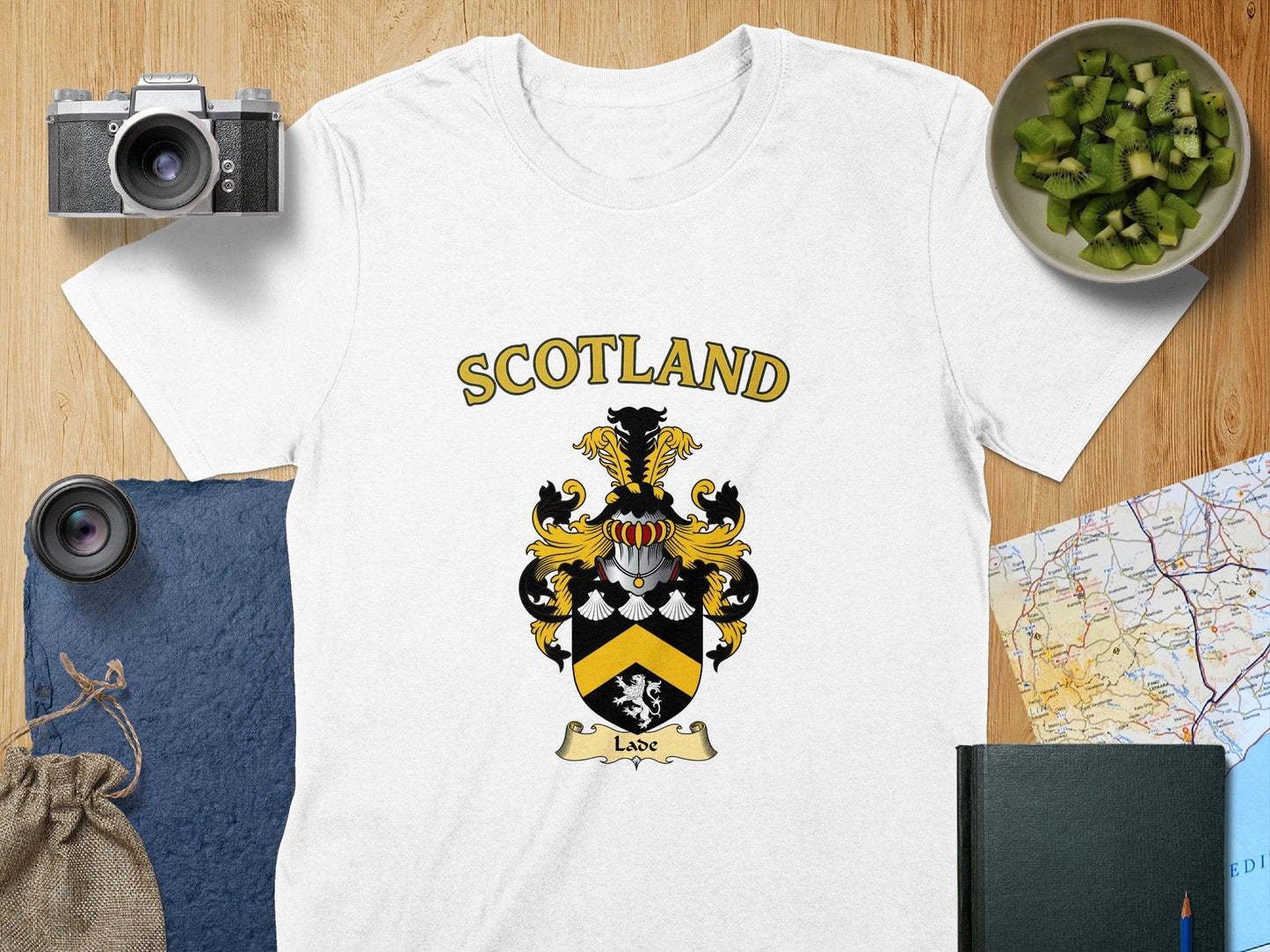 Scotland Family Crest Design Printed T Shirt product type