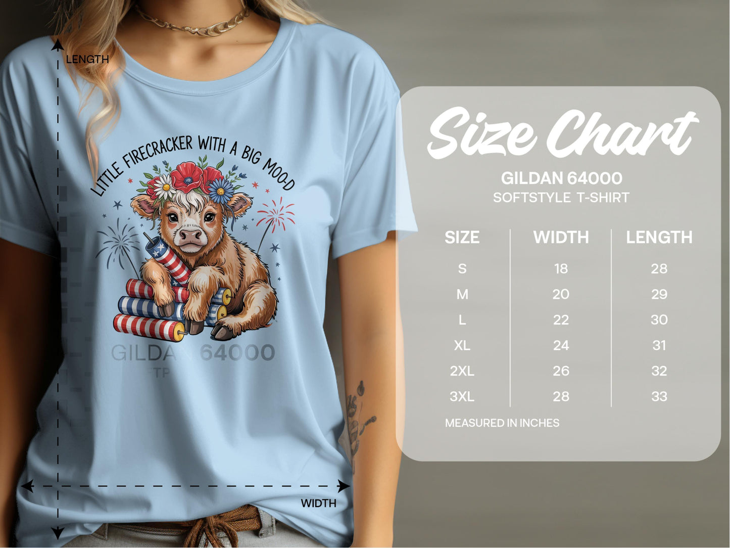 Little Firecracker With a Big Mood T-Shirt product