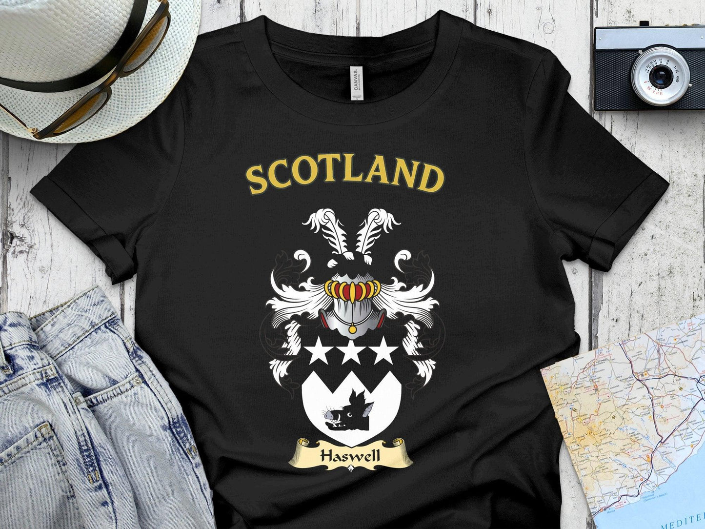 Scotland Haswell Family Crest T-Shirt product