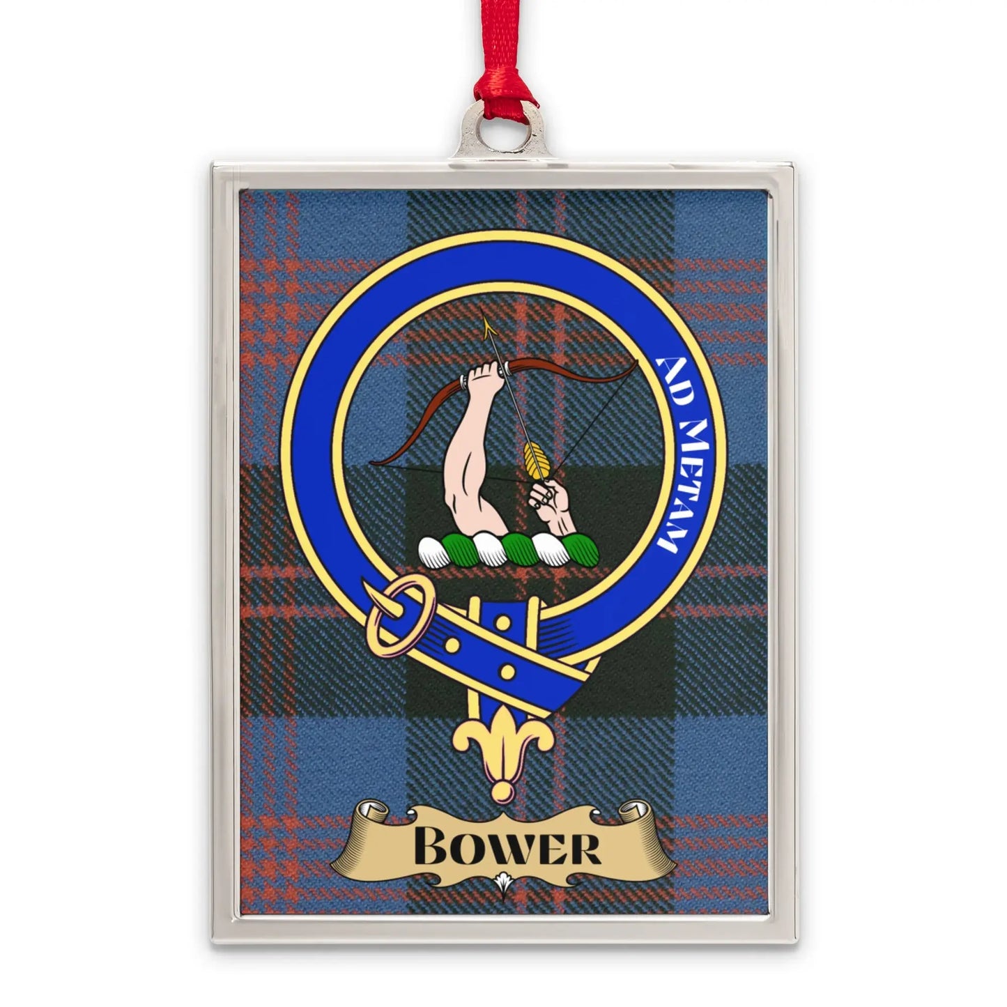 Bower Scottish Clan Crest Ornament Holiday product