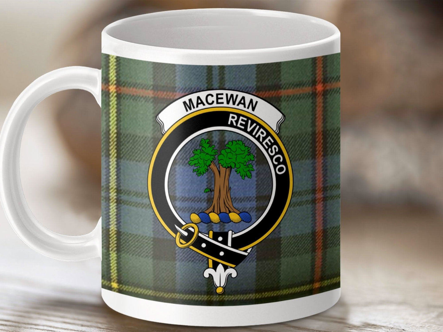 MacEwan Revivesco Tartan Print Coffee Mug product type