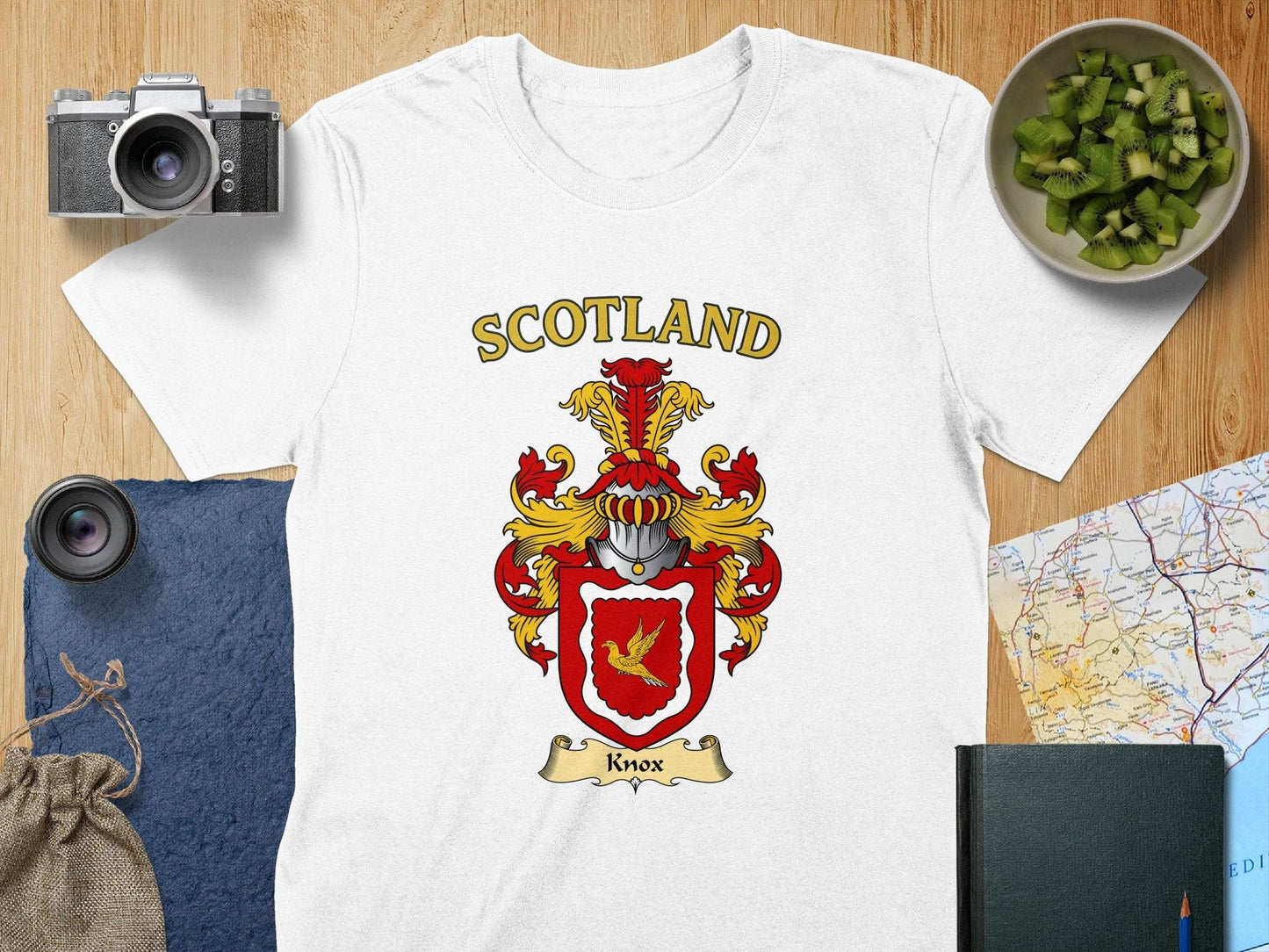 Scotland Themed Family Crest T-Shirt product