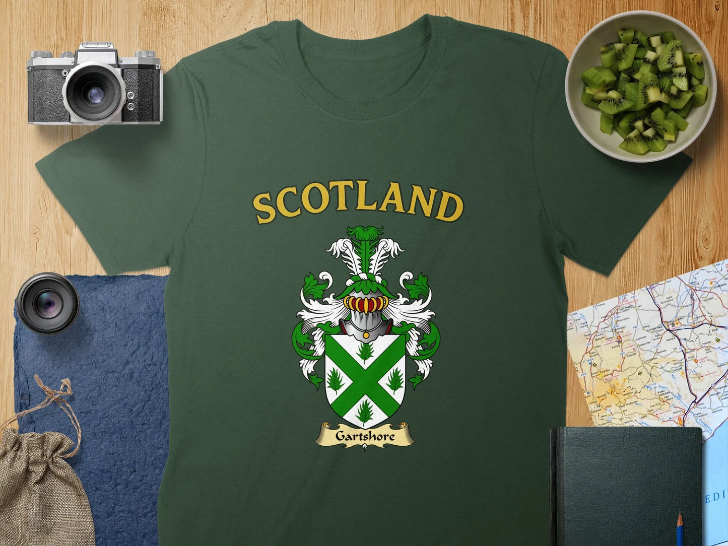 Scottish Coat of Arms Garb Design T-Shirt product type