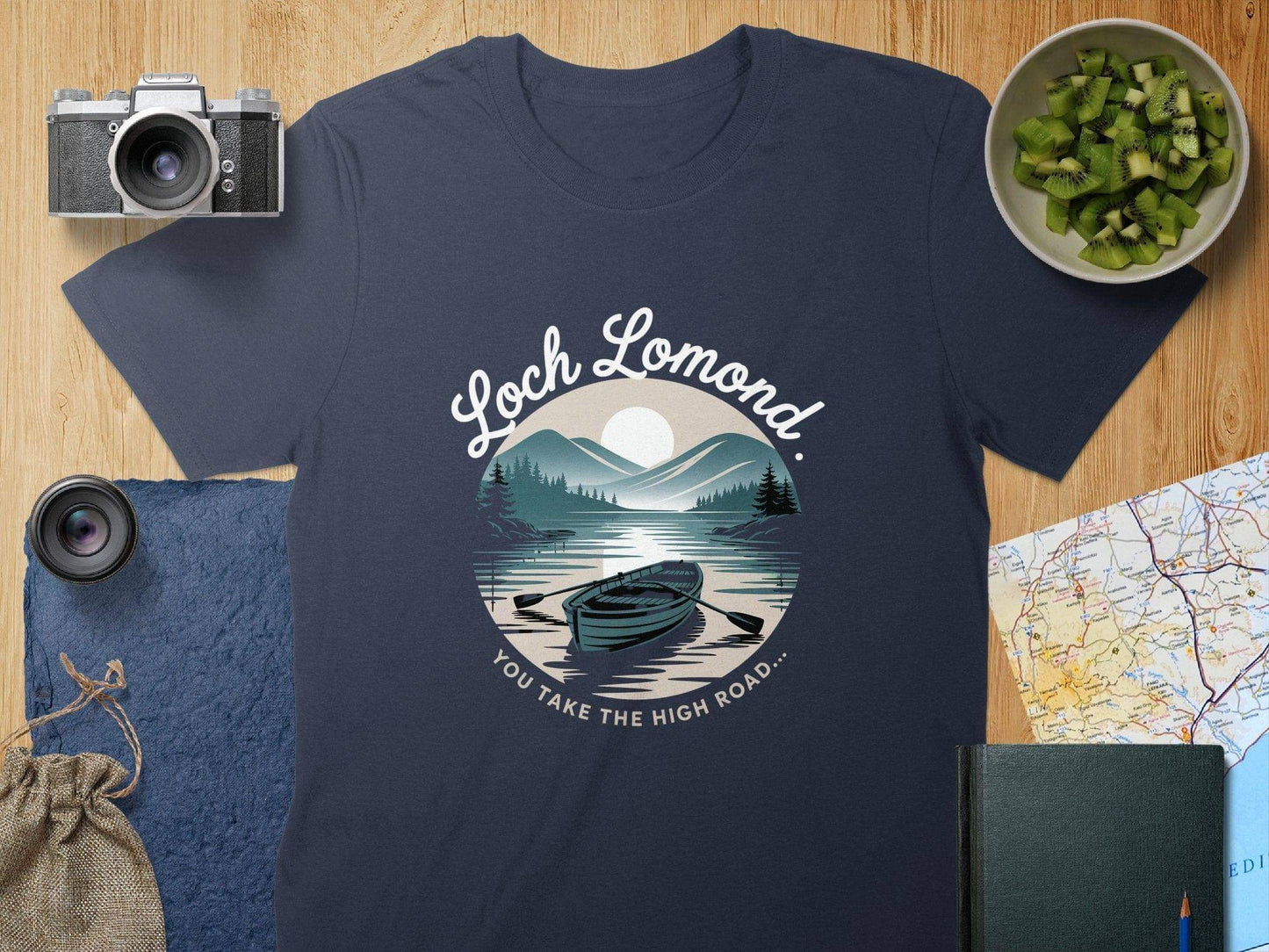 Loch Lomond You Take The High Road Graphic T-shirt