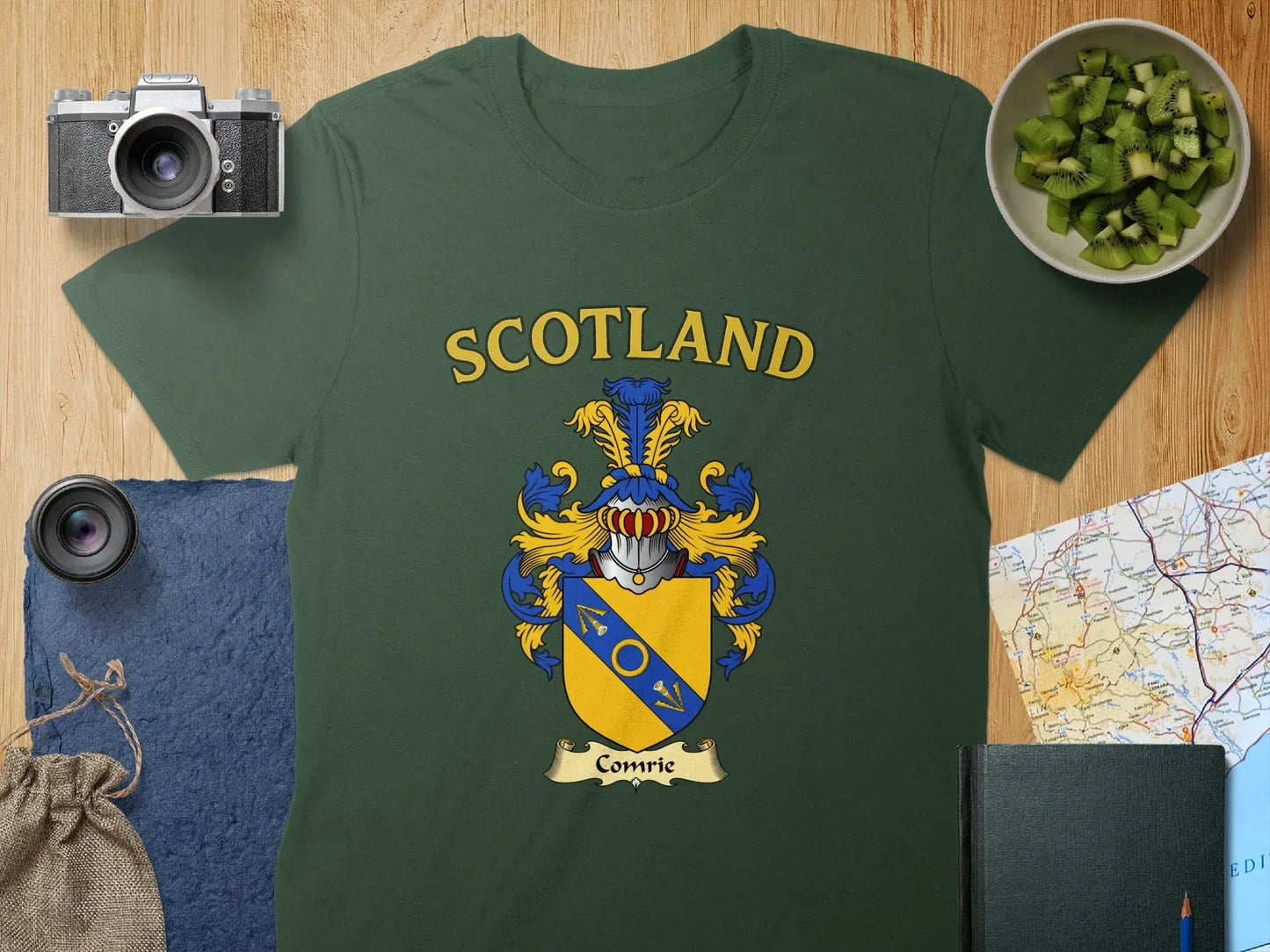 Scotland Comrie Family Crest Graphic T-Shirt product