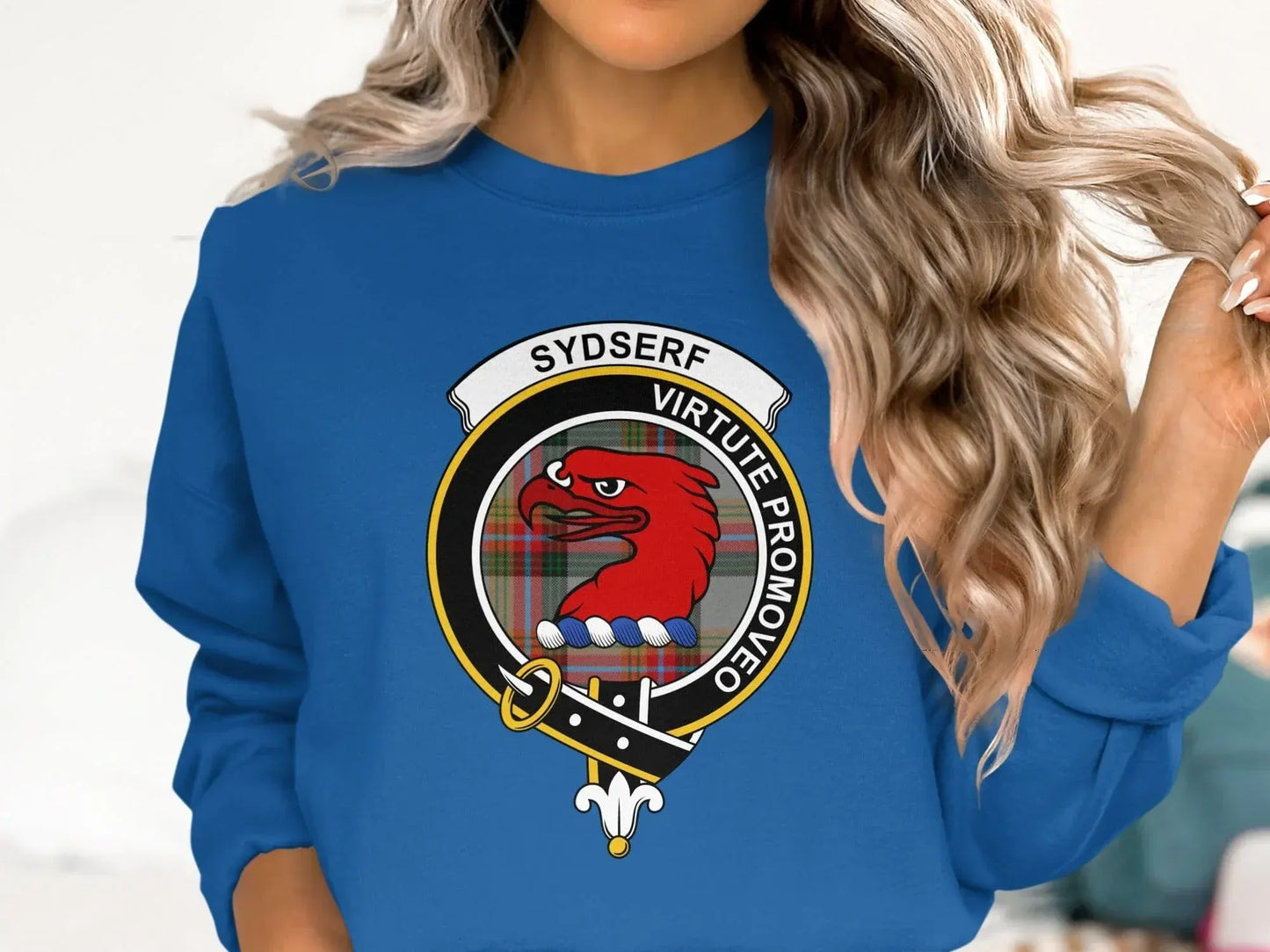 Virtute Promoveo Sydserf Eagle Crest Shirt product type