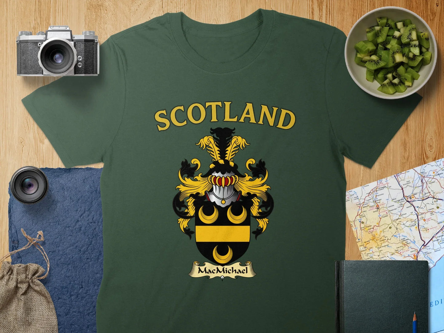 Scotland MacMichael Family Crest T-shirt product