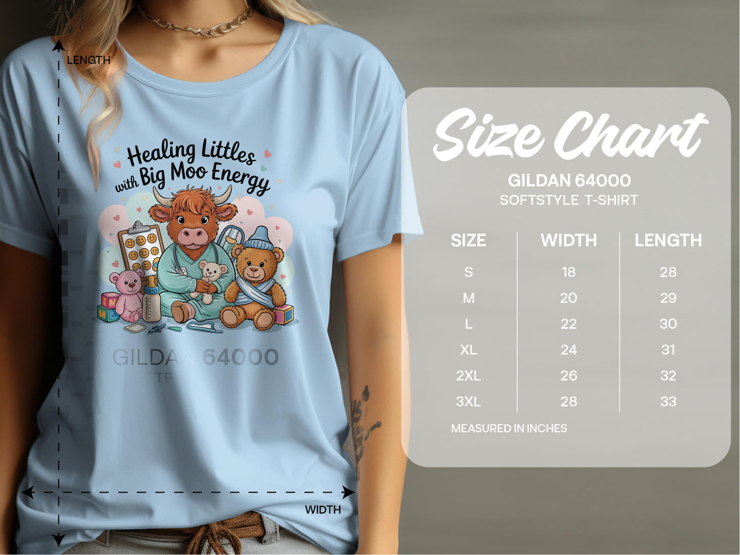Healing Littles with Big Moo Energy T-shirt product