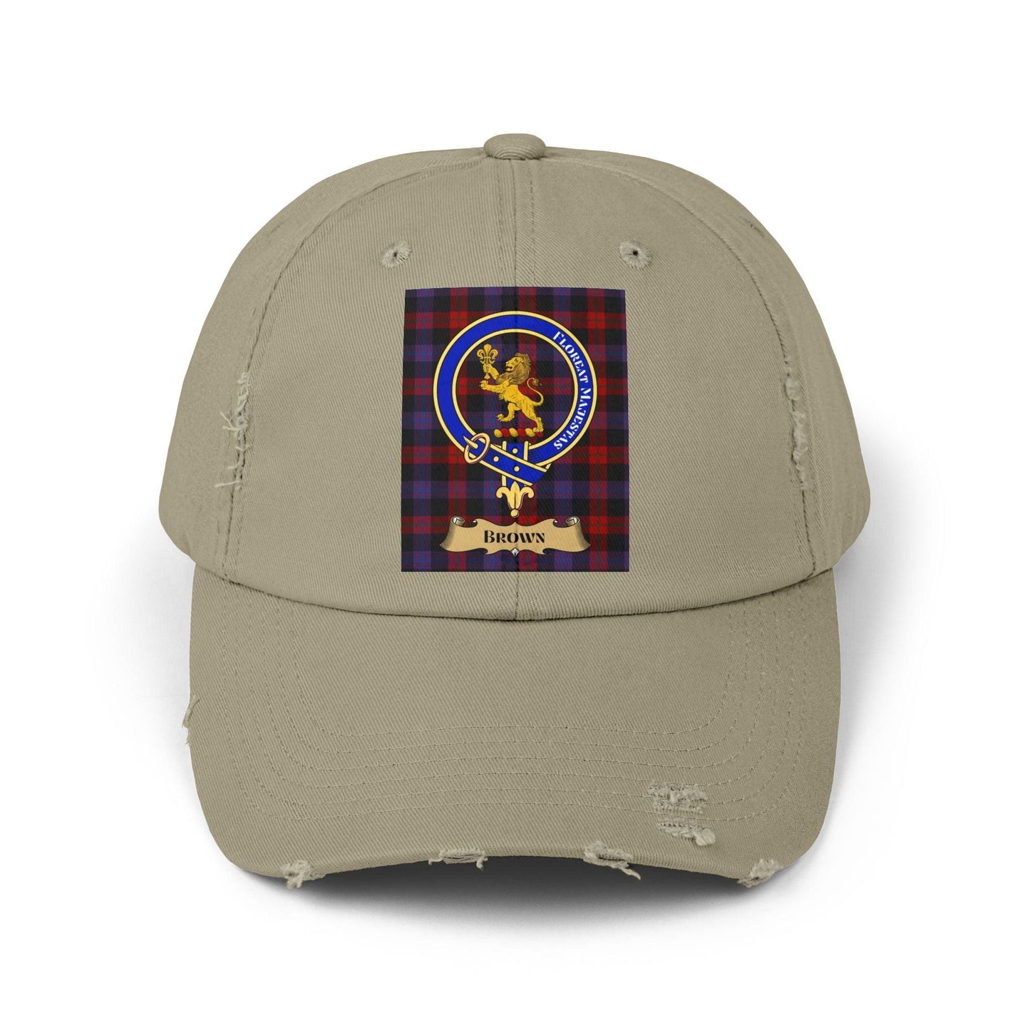 Browns Clan Crest Scottish Baseball Cap - Celtic Ancestry Gifts