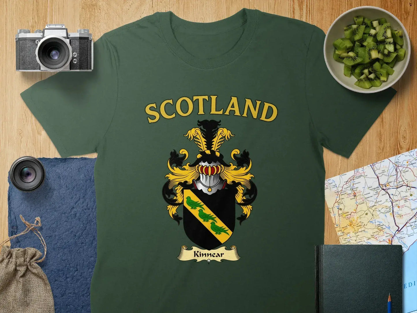 Scotland Crest Kinnear Graphic T-shirt product