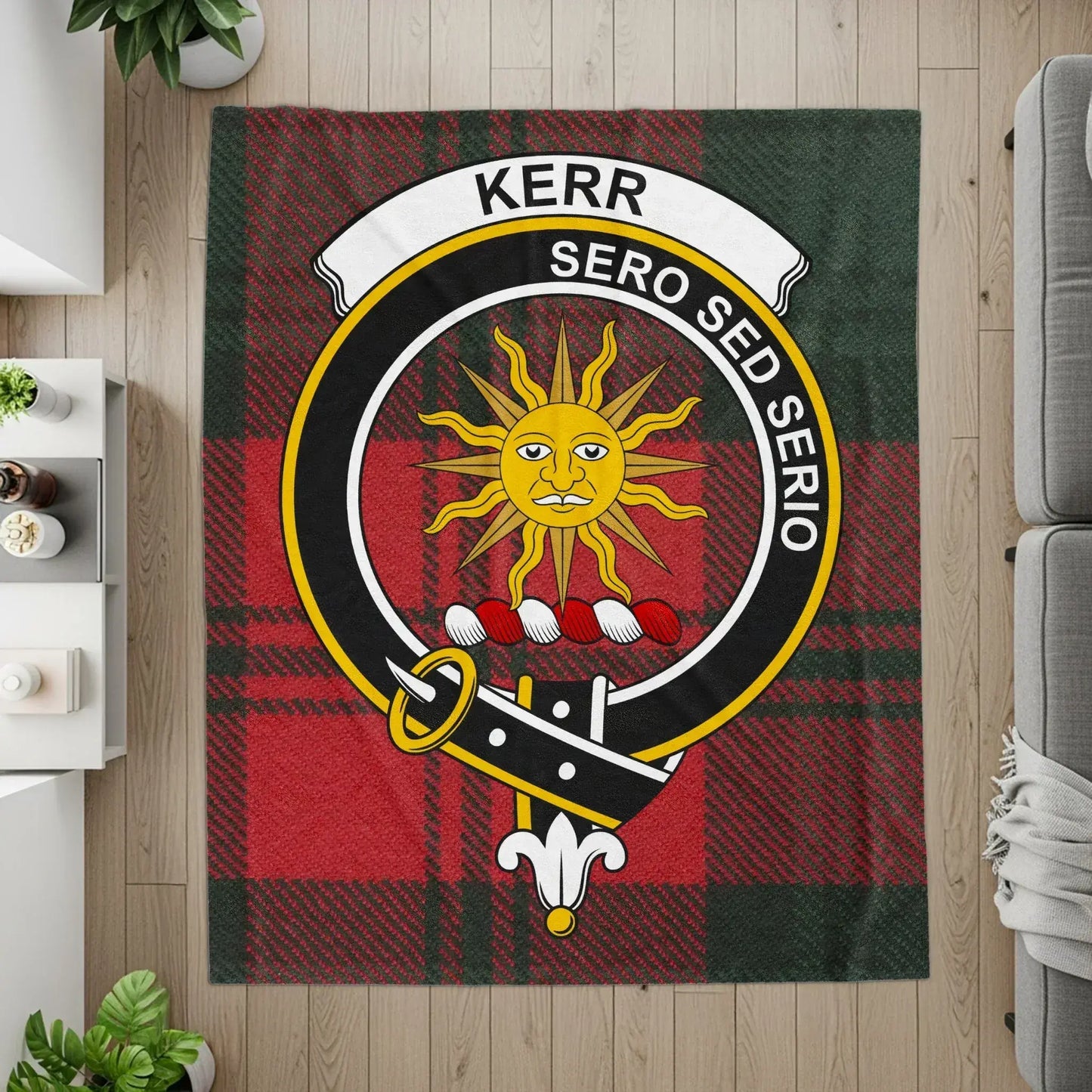 Kerr Sero Sed Serio Plaid Decorative Blanket product