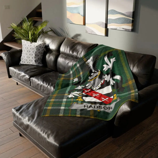 Heraldry Emblazoned Throw Blanket for Comfortable Use Product