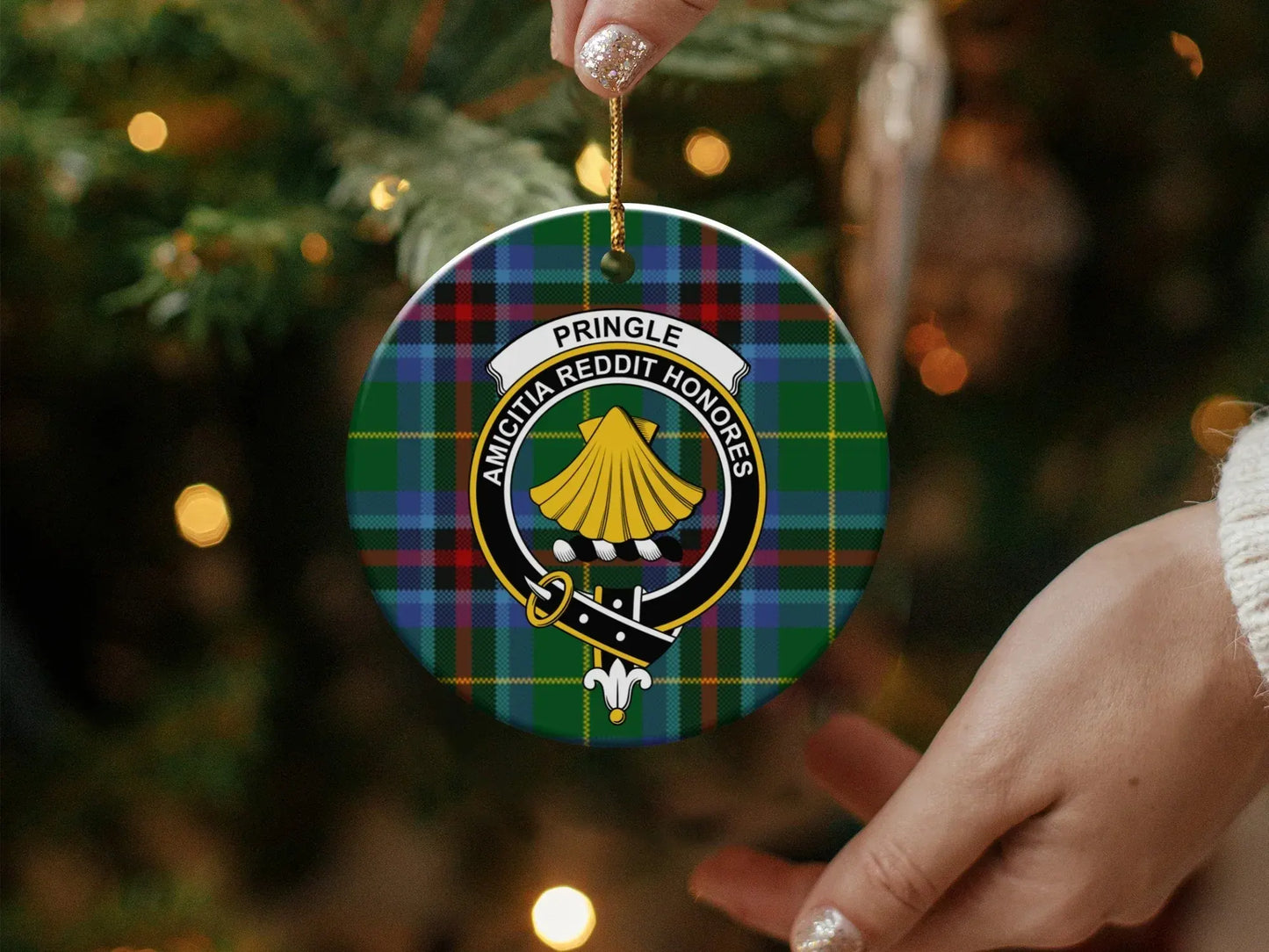 Pringle Amicitia Reddit Honores Crest Ornament product