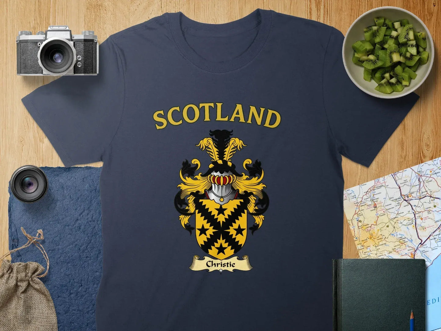 Scotland Crest Christie Design T-Shirt product type