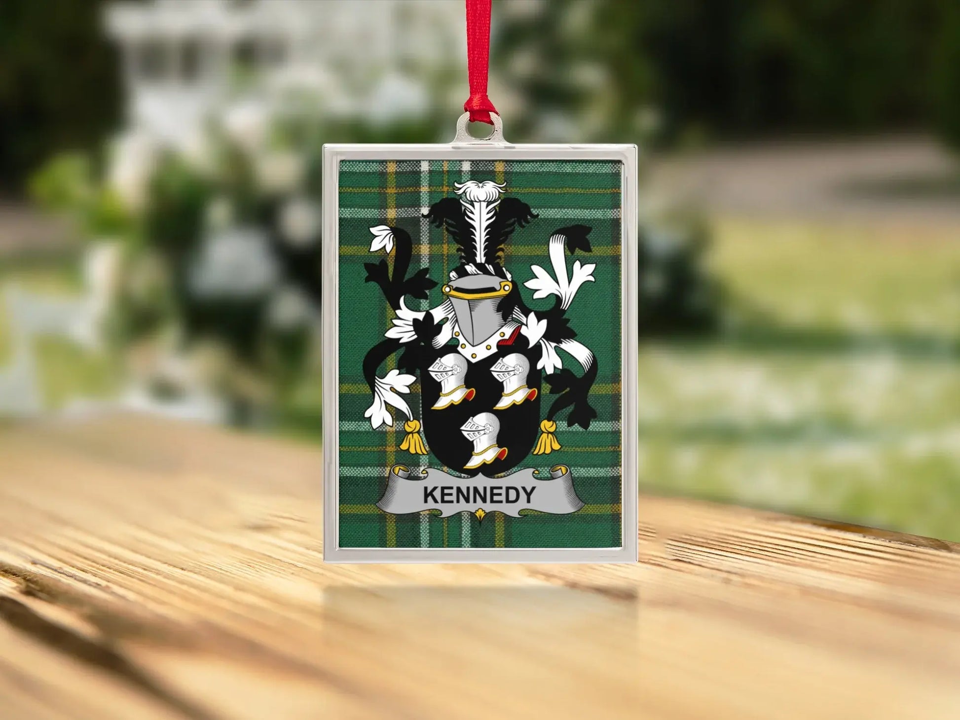 Family Crest Personalized Ornament Product