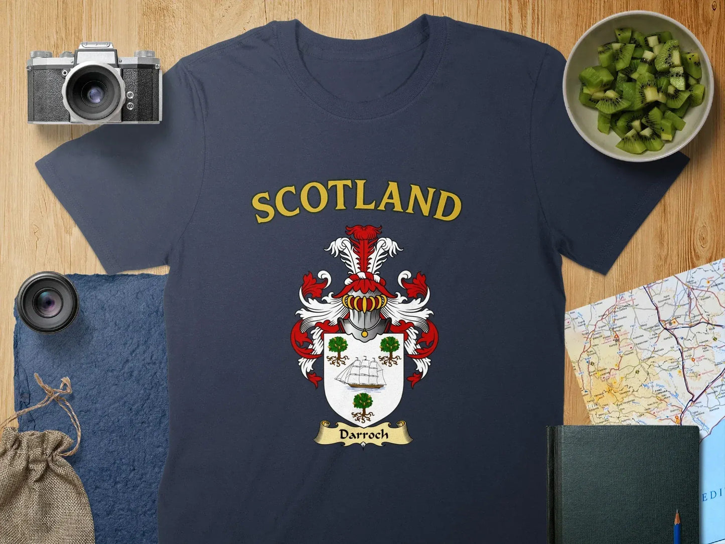 Scotland Darroch Family Crest T-Shirt product