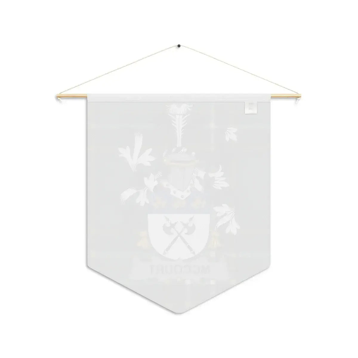 McCourt Family Crest Design Wall Banner product type