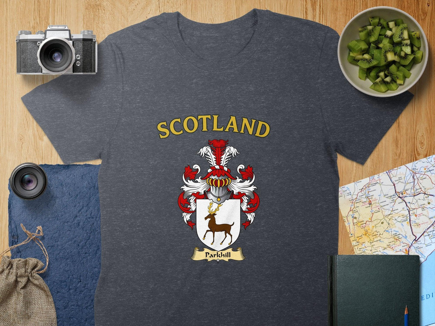 Scotland Parkhill Emblem T-Shirt Pride of Scotland product type