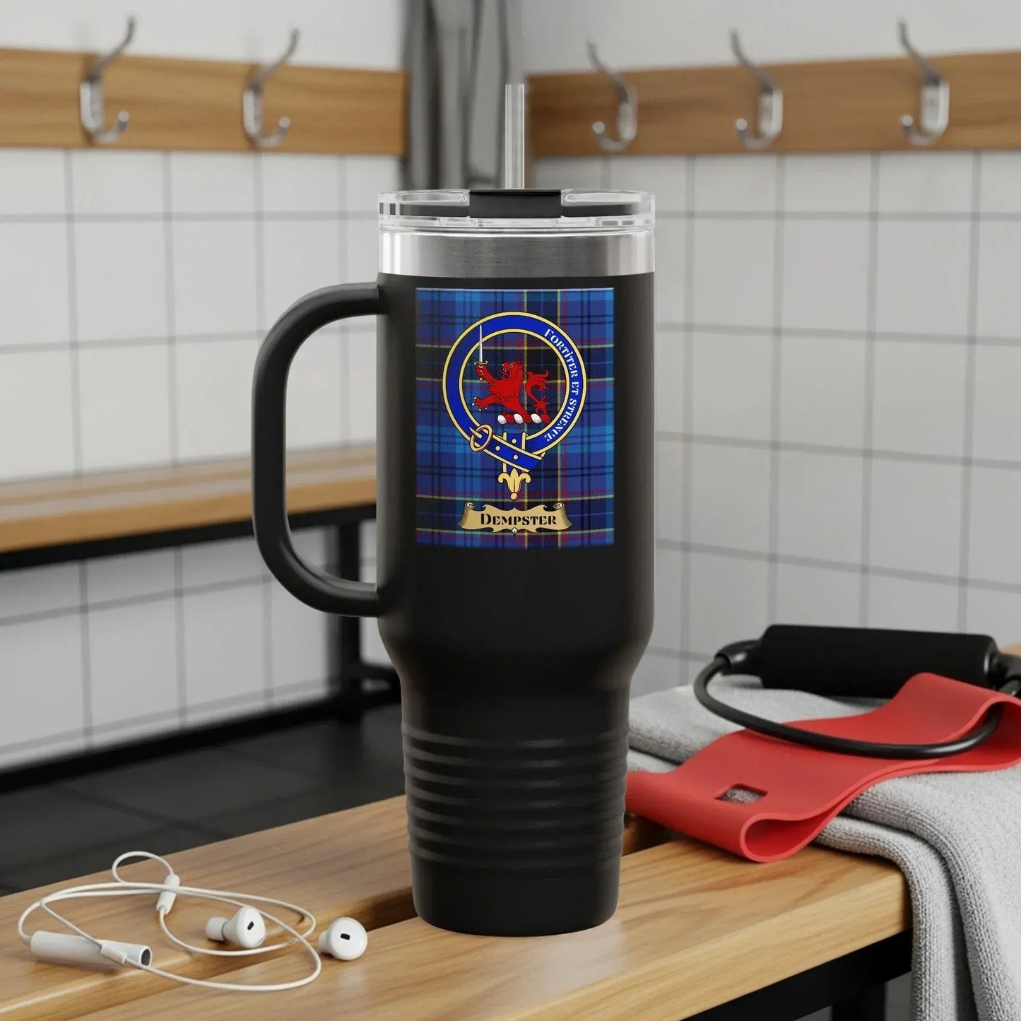 Scottish Clan Crest Tartan Design Mug Acid Product Type