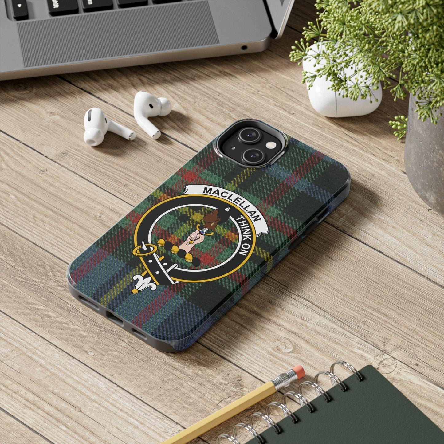 MacLellan Clan Scottish Tartan Cell Phone Case - Celtic Ancestry Gifts