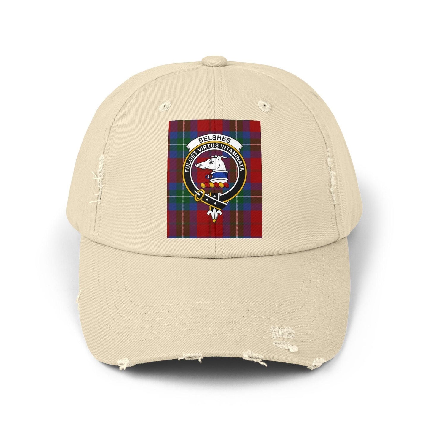 Belshe Clan Crest Scottish Baseball Cap - Celtic Ancestry Gifts