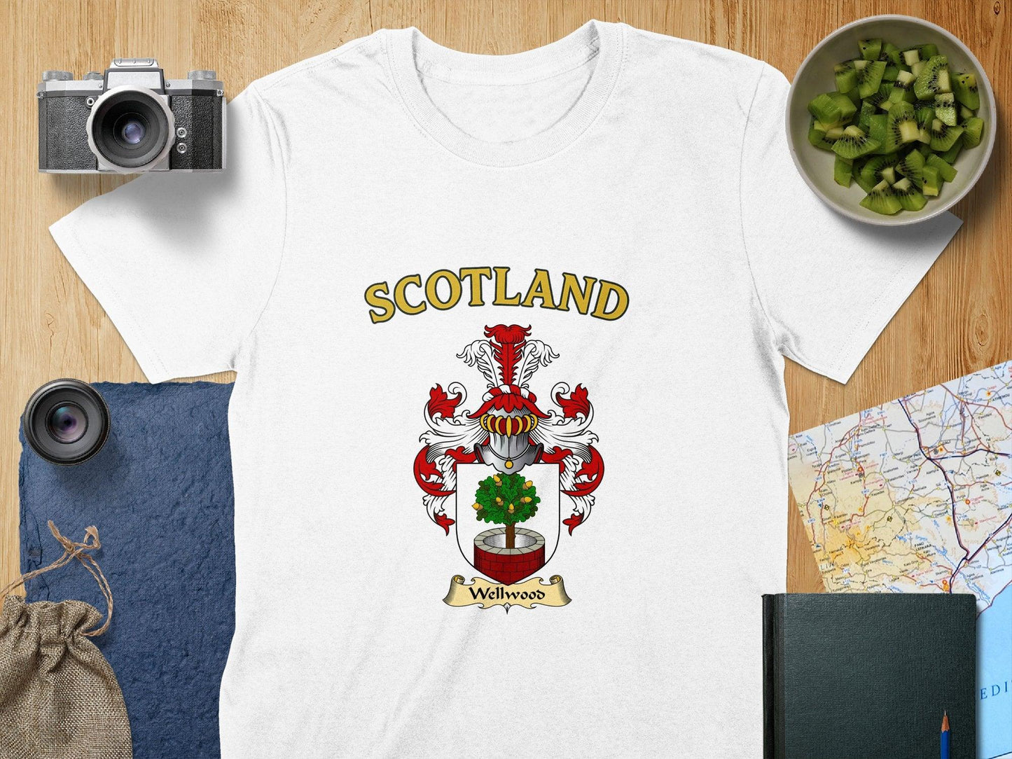 Scotland Wellwood Crest Heritage White Shirt product