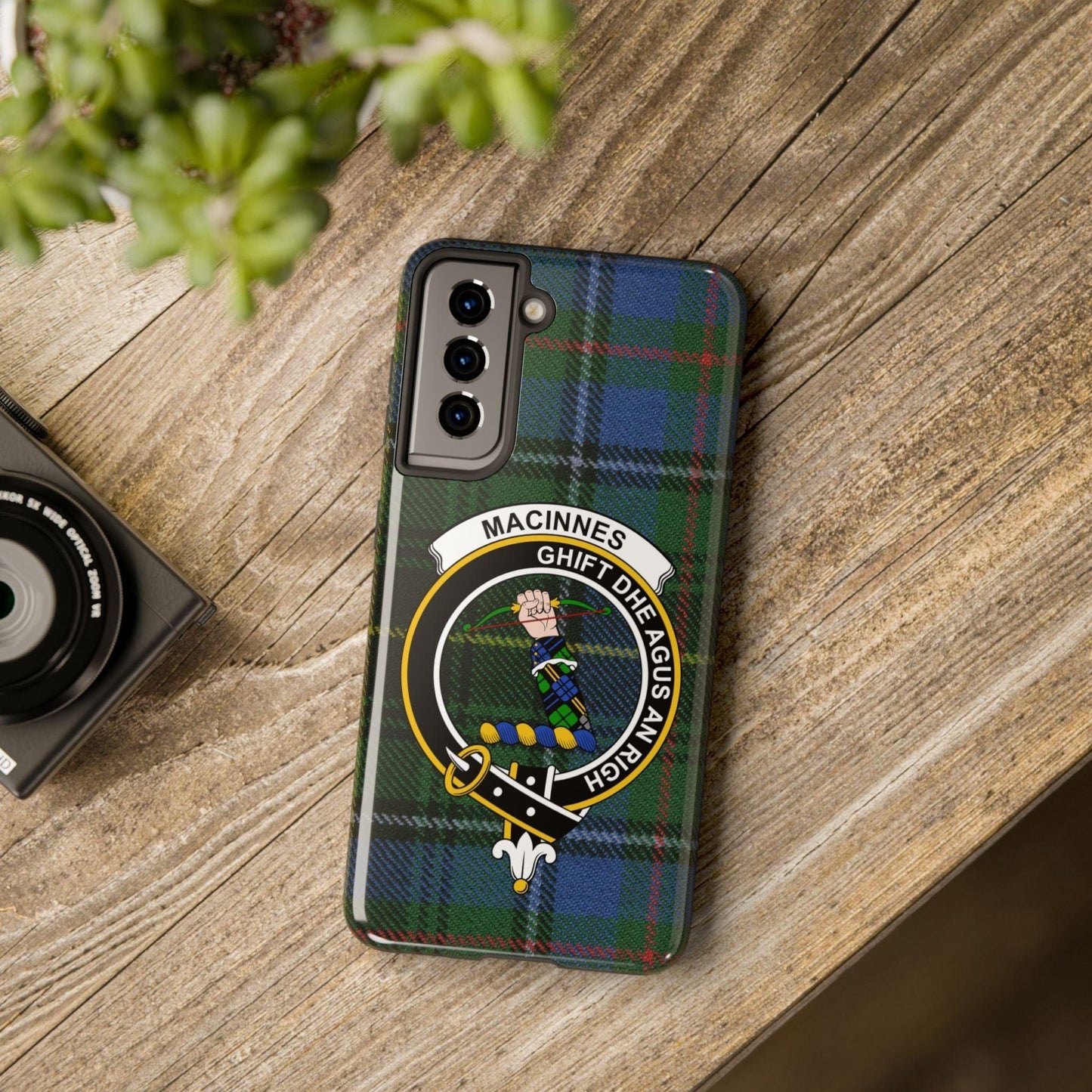 Macinnes Scottish Tartan Clan Cell Phone Case - Celtic Ancestry Gifts