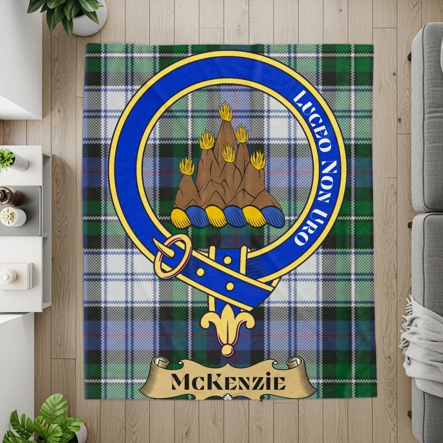 McKenzie Family Crest Rug for Proud Heritage product