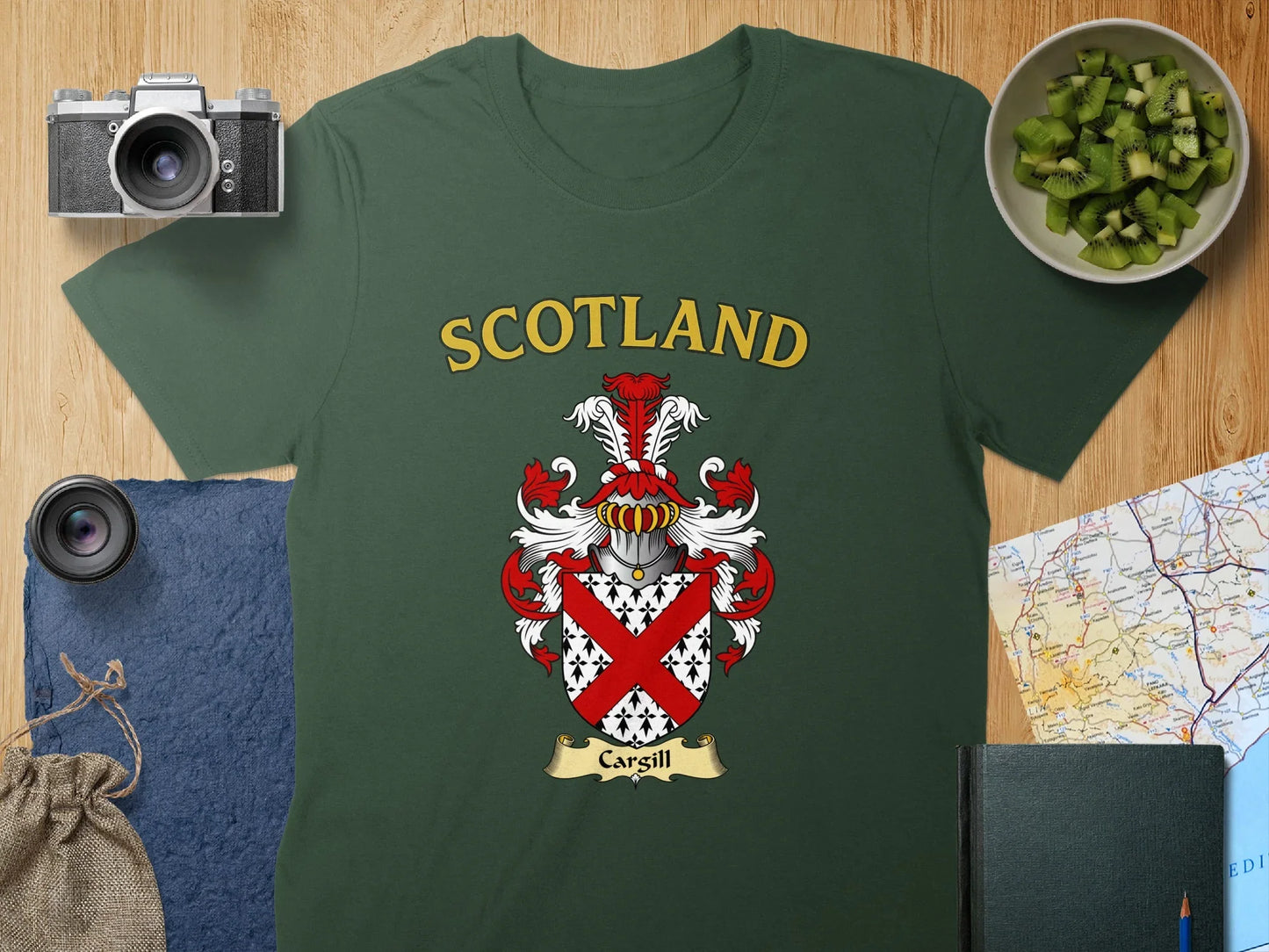 Scotland Cargill Family Crest T-shirt product