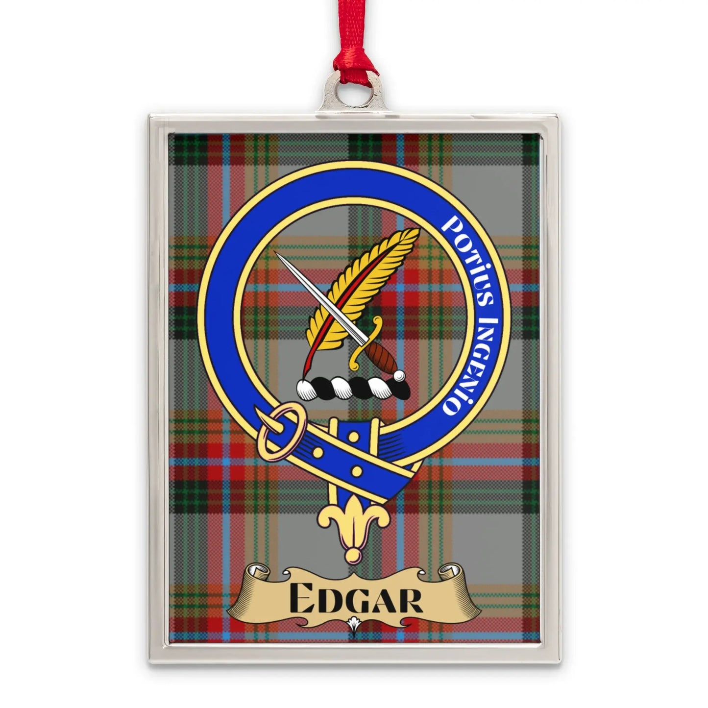 Custom Clan Crest Plaid Design Personalized Product