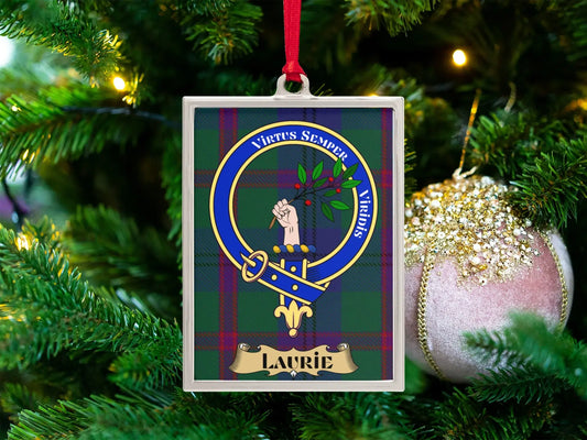 Virtus Semper Vincit Laurie Christmas Ornament product