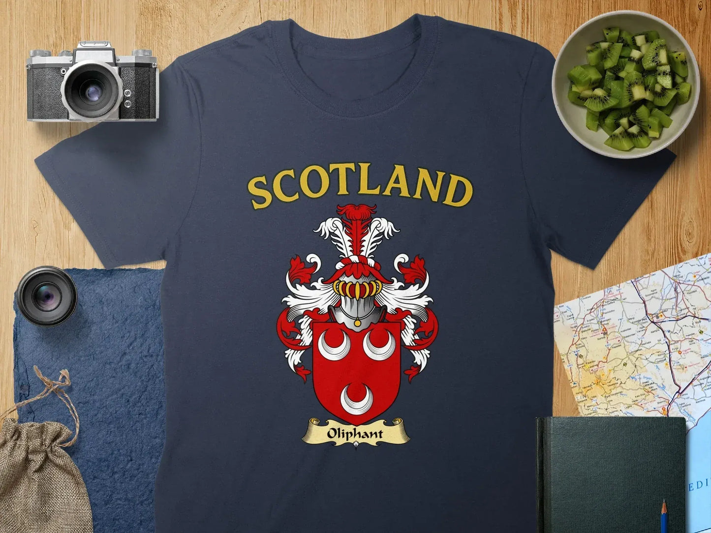 Scotland Oliphant Crest Family Heritage T-shirt product