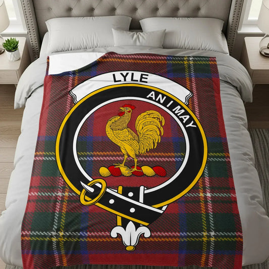 Lyle An I May Rooster Plaid Blanket product