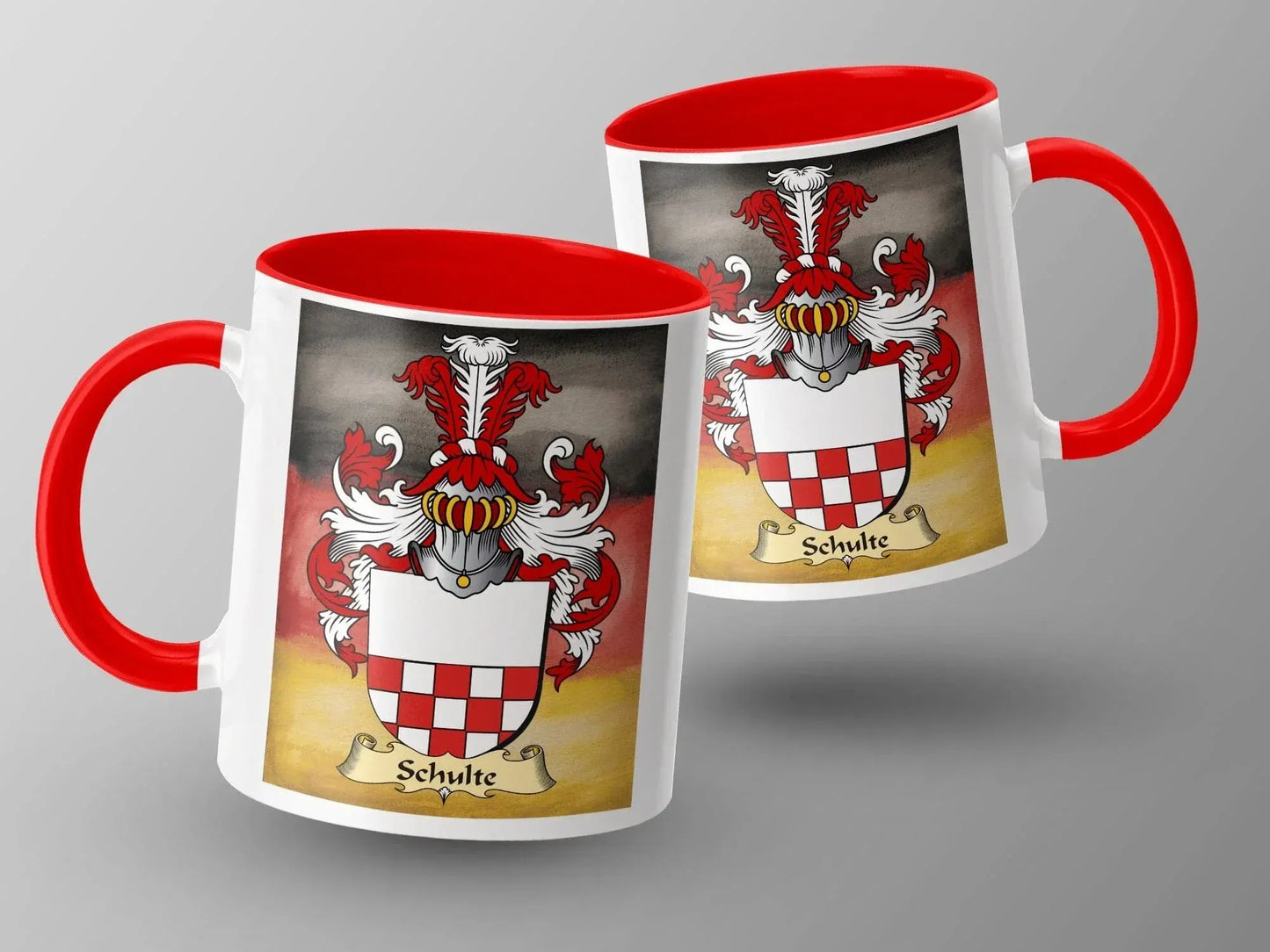 Personalized Family Crest Schulte Coat of Arms Mug product