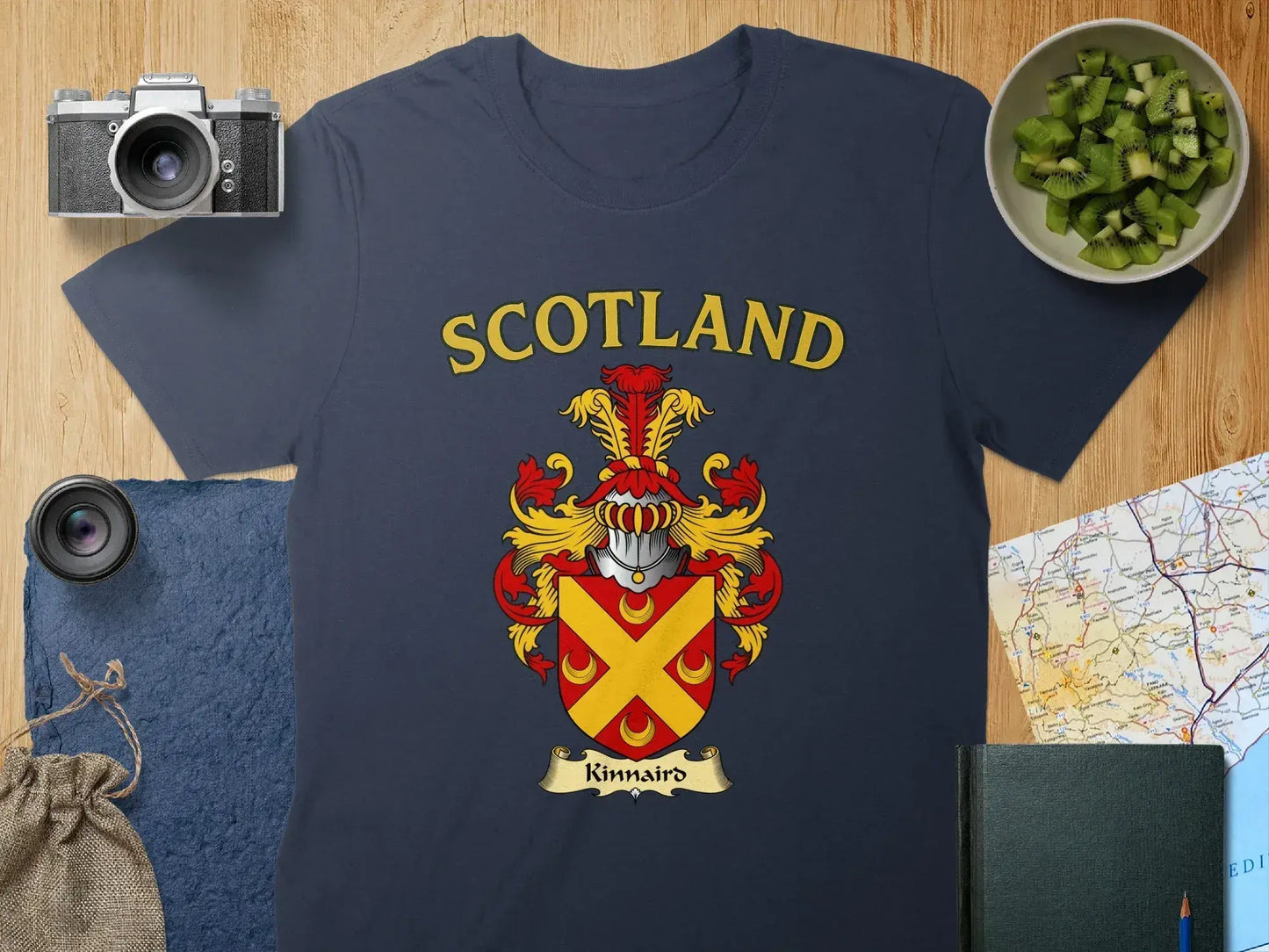 Scotland Kimaird Crest Graphic Design T-shirt product type