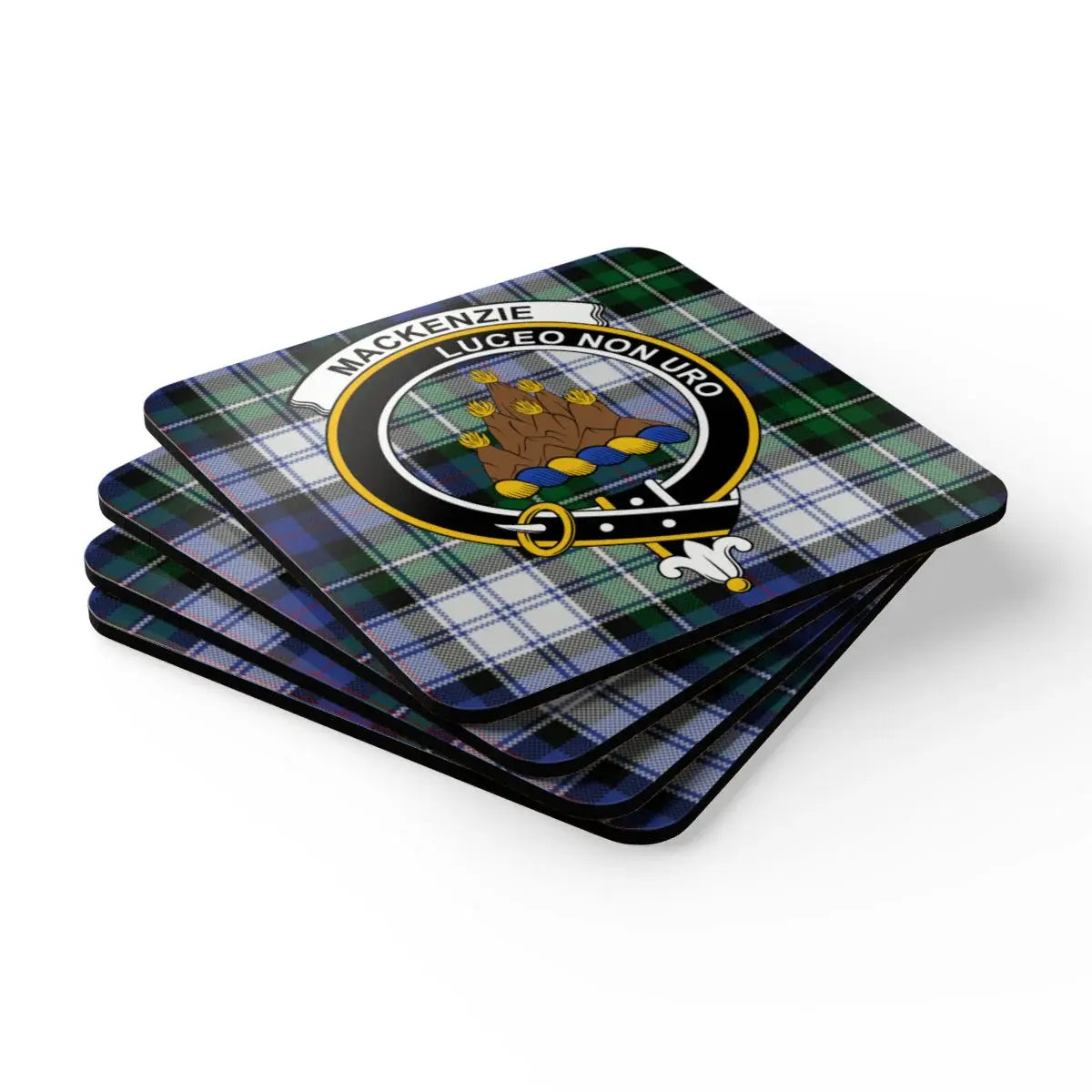 Mackenzie Luceo Non Uro Clan Design Coasters product type