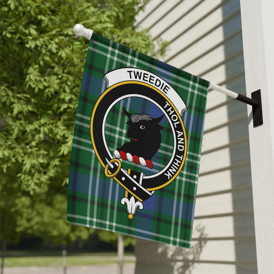 Thol And Think Tweedie Plaid Outdoor Flag product