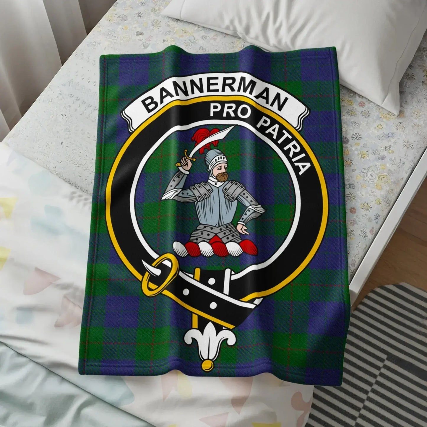 Bannerman Pro Patria Knight Tartan Blanket product
