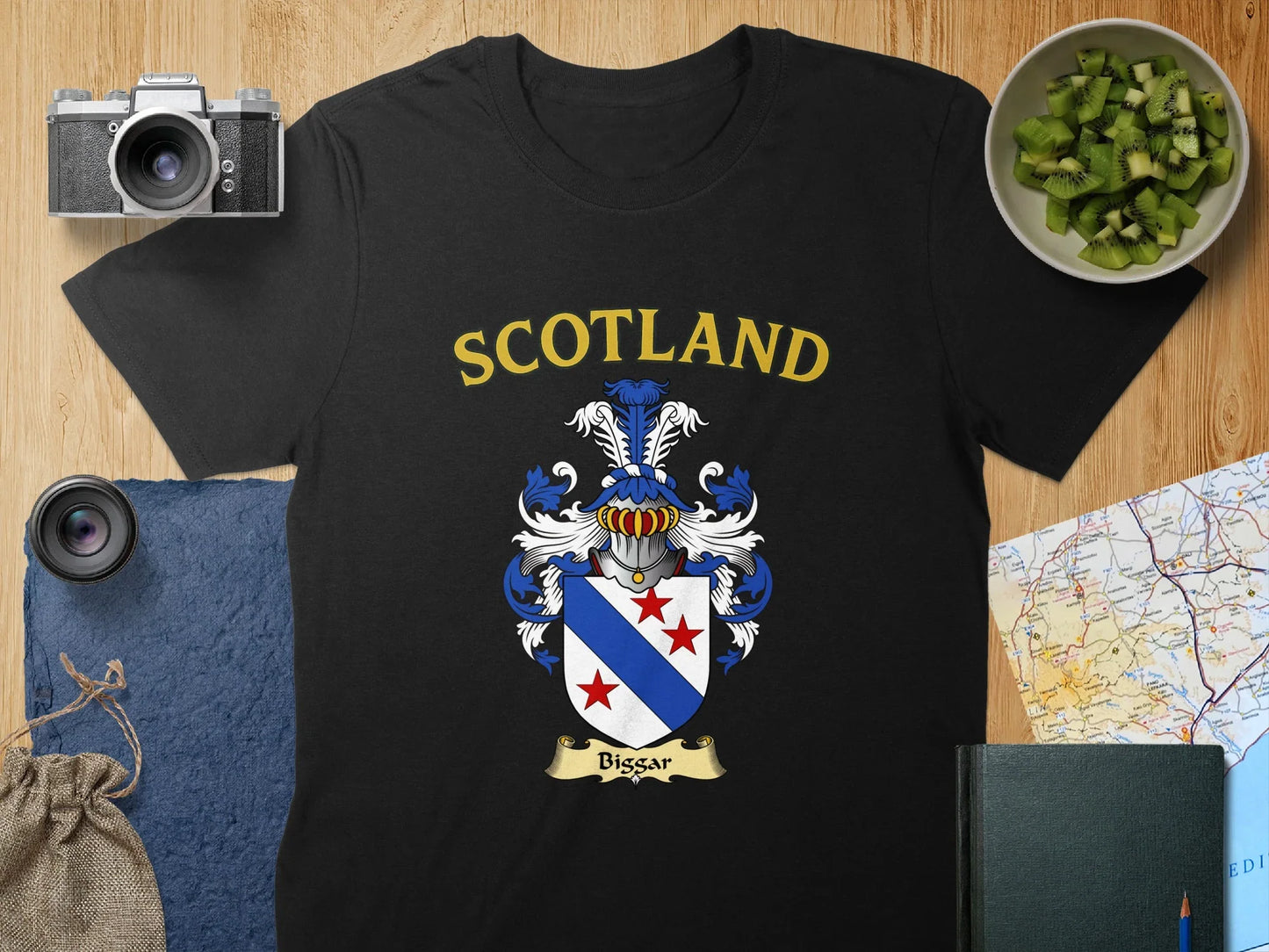 Scotland Bissar Family Crest T-shirt product