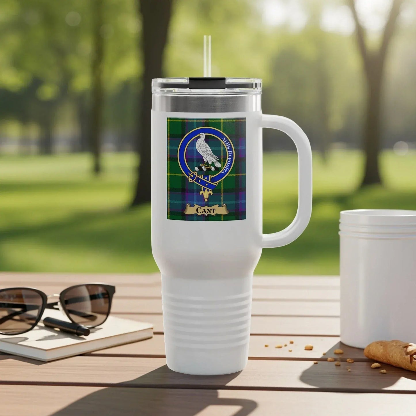 Stylish Tartan Insulated Drinkware Great for Any Beverage product