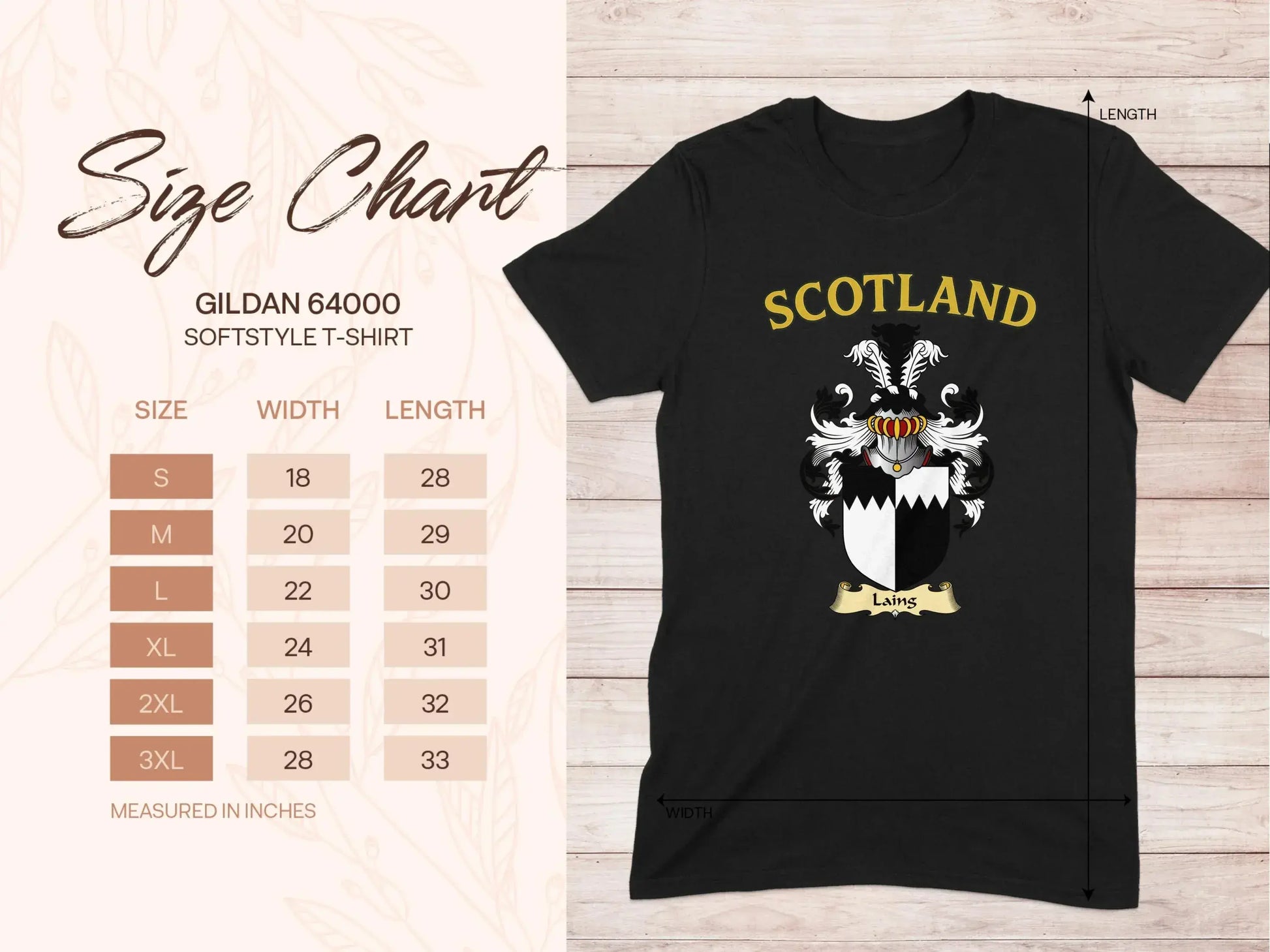 Scotland Black Softstyle T-Shirt product