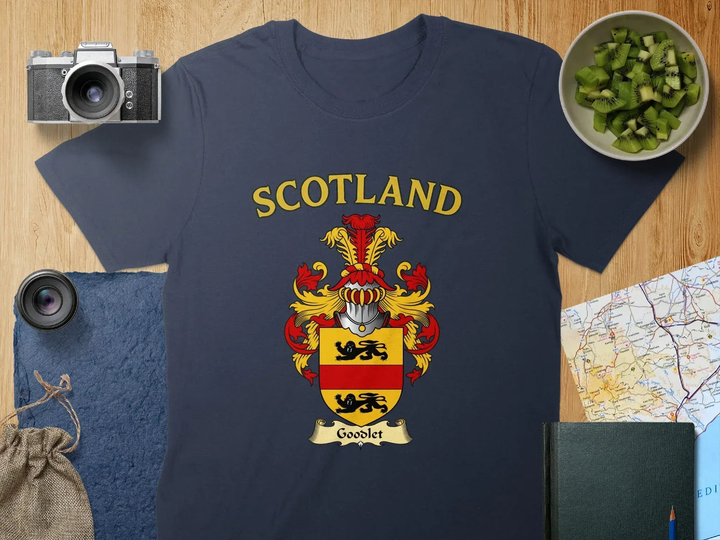 Scotland Coat of Arms Design Graphic T Shirt product