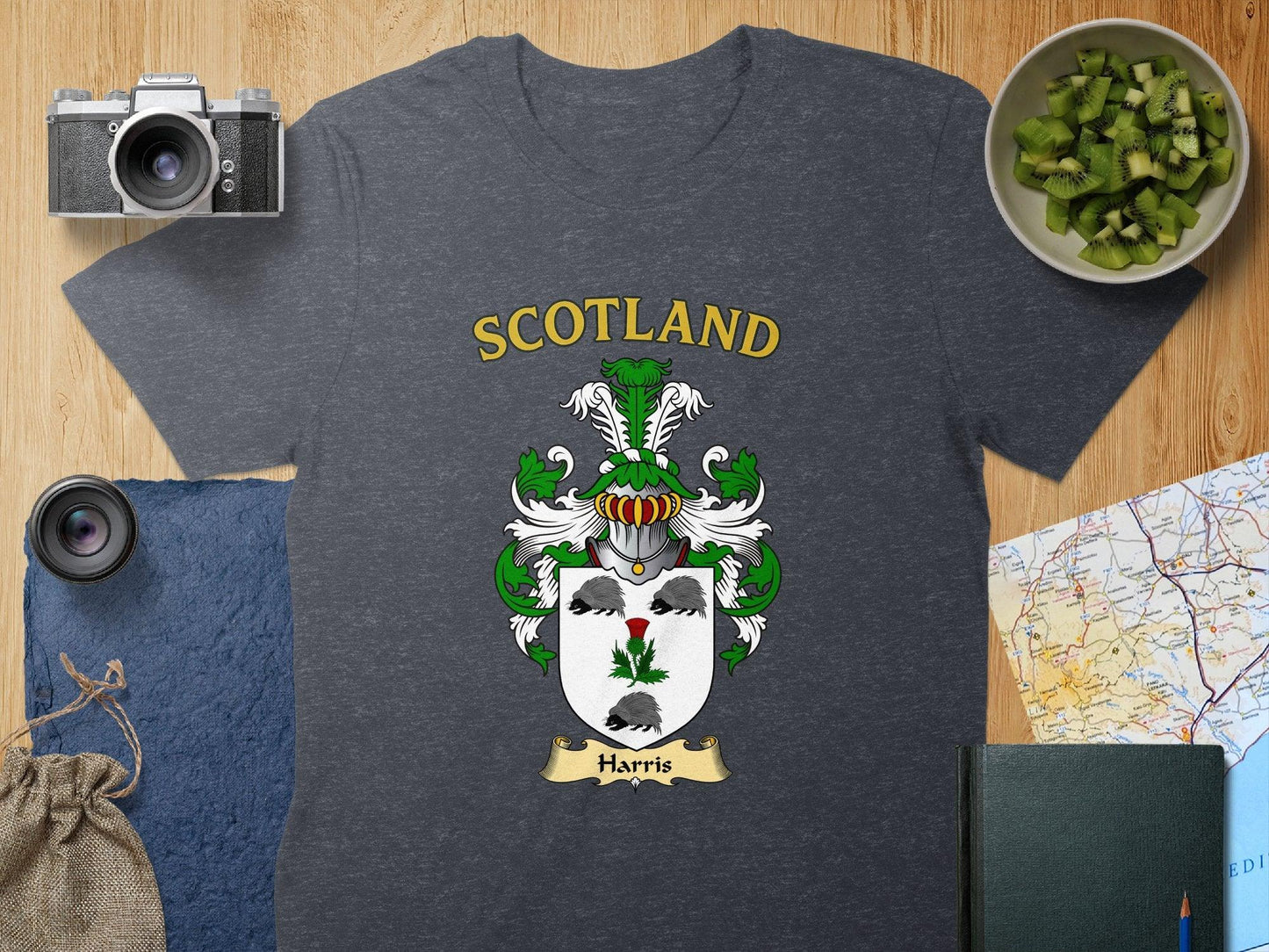 Scotland Crest Harris Graphic Print T-Shirt product type