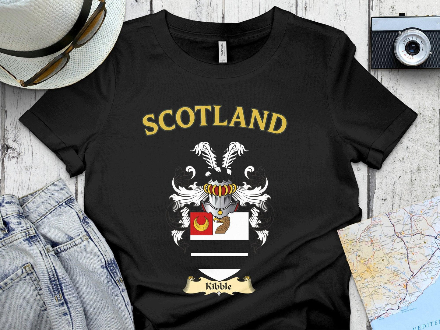 Kibble Clan Family Crest Scotland T-Shirts - Celtic Ancestry Gifts
