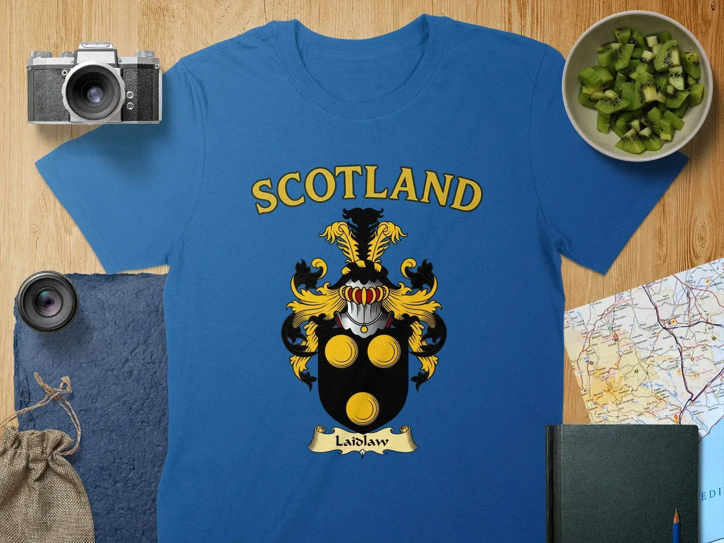 Scotland Laidlaw Crest Family Heritage T-shirt product type