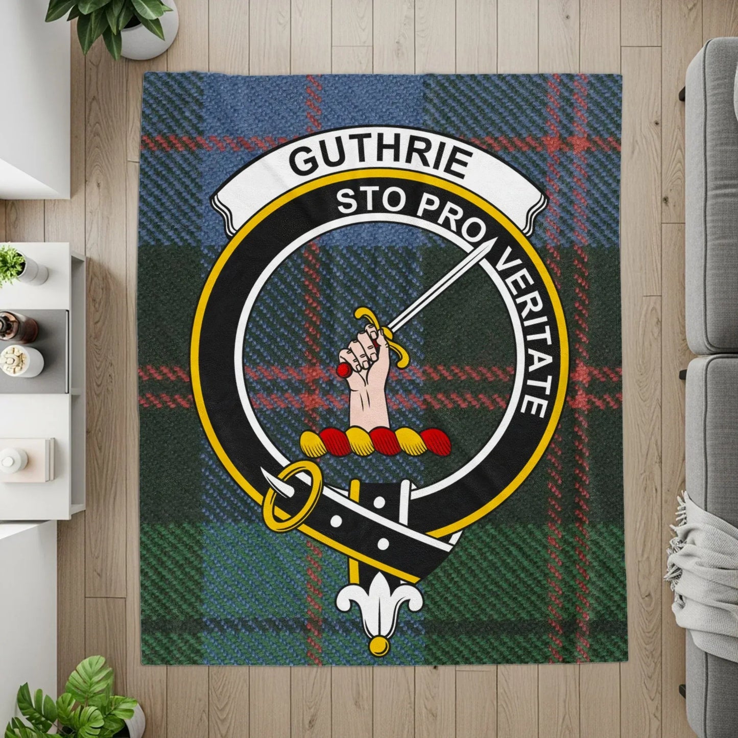 Guthrie Sto Pro Veritate Tartan Blanket product