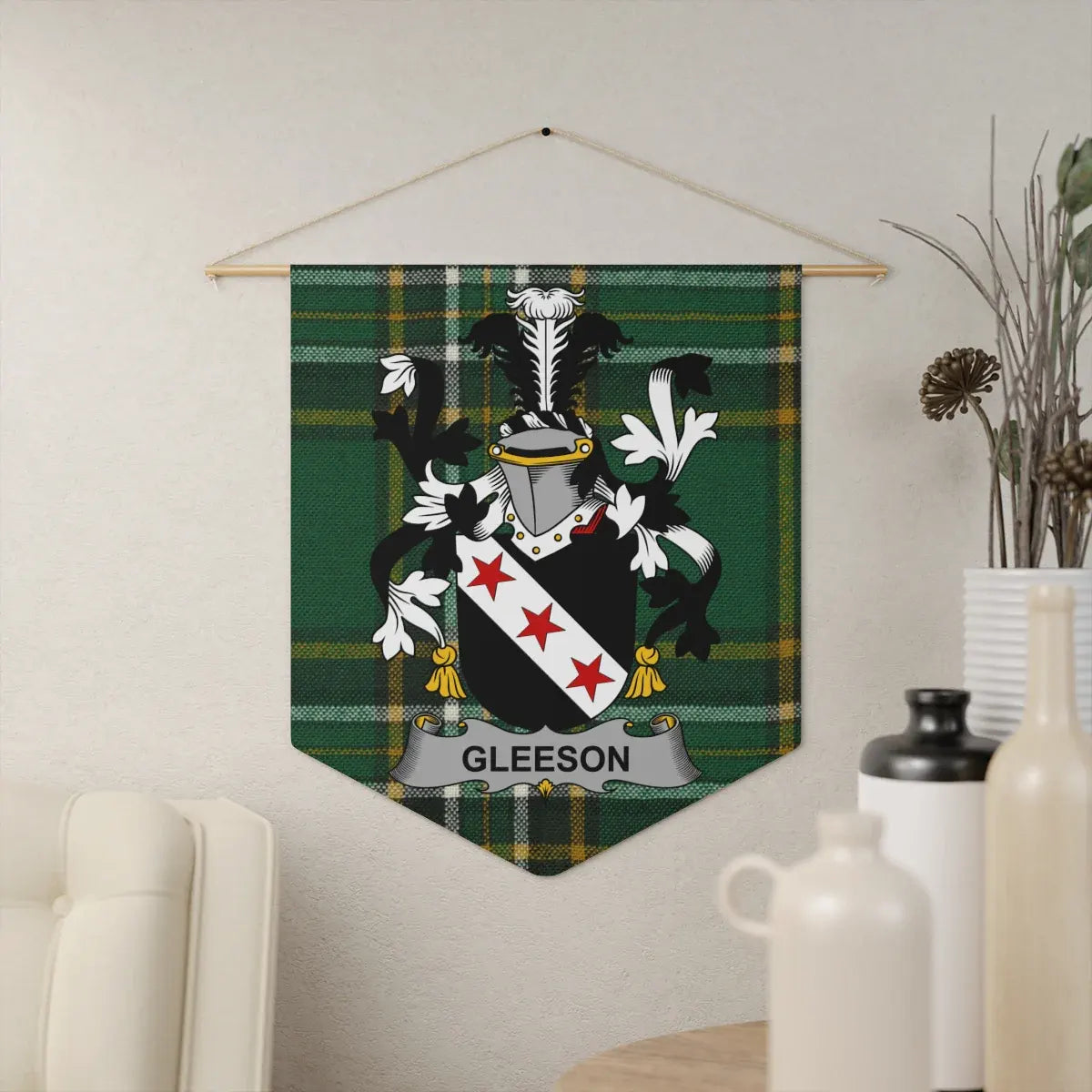 Gleeson Family Crest Wall Hanging Home Decor product